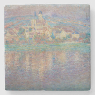 Claude Monet - Vetheuil, Sonnenuntergang Steinuntersetzer