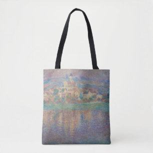 Claude Monet - Vetheuil, Sonnenuntergang Tasche