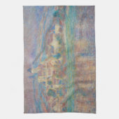 Claude Monet - Vetheuil, Sunset Geschirrtuch (Vertikal)