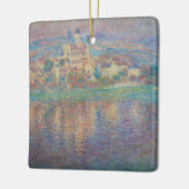 Claude Monet - Vetheuil, Sunset Keramikornament (Links)