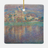 Claude Monet - Vetheuil, Sunset Keramikornament (Rückseite)