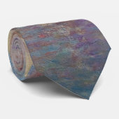 Claude Monet - Vetheuil, Sunset Krawatte (Gerollt)