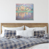 Claude Monet - Vetheuil, Sunset Leinwanddruck (Insitu (Schlafzimmer))