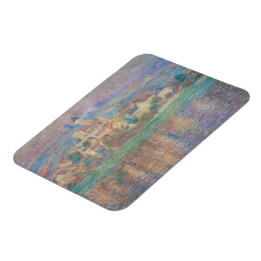 Claude Monet - Vetheuil, Sunset Magnet (Linke Seite)