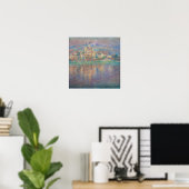 Claude Monet - Vetheuil, Sunset Poster (Heimbüro)