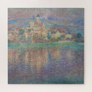Claude Monet - Vetheuil, Sunset Puzzle
