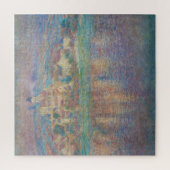 Claude Monet - Vetheuil, Sunset Puzzle (Vertikal)