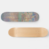 Claude Monet - Vetheuil, Sunset Skateboard (Horizontal)