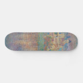 Claude Monet - Vetheuil, Sunset Skateboard (Horizontal)