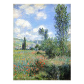 Claude Monet View von Vétheuil Fotodruck (Vorne)