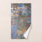 Claude Monet - Villas in Bordighera Badhandtuch Set (Handtuch)