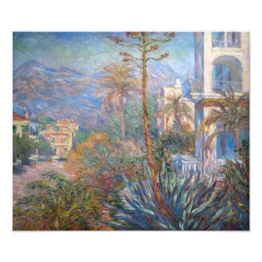 Claude Monet - Villas in Bordighera Fotodruck (Vorne)