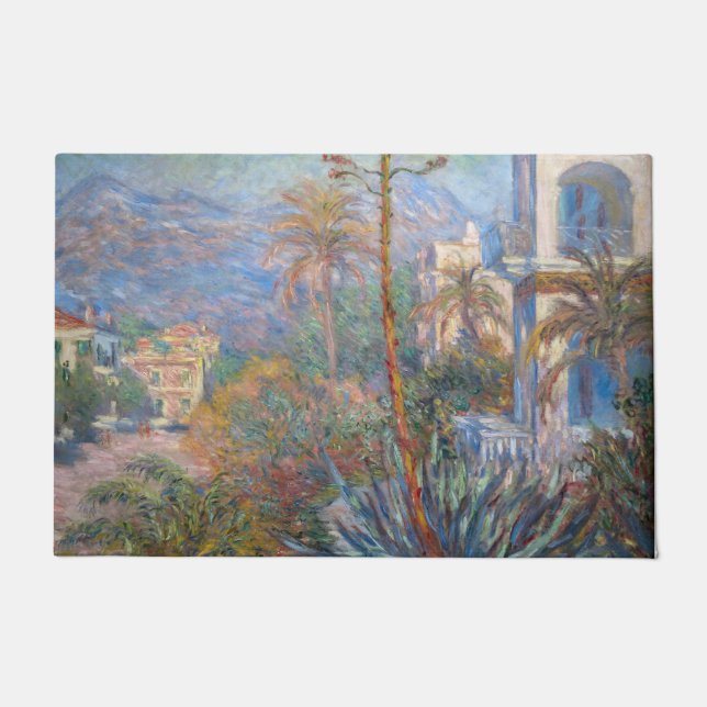 Claude Monet - Villas in Bordighera Fußmatte (Vorderseite)