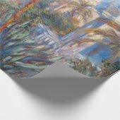 Claude Monet - Villas in Bordighera Geschenkpapier (Ecke)