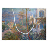Claude Monet - Villas in Bordighera Große Geschenktüte (Rückseite)