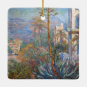 Claude Monet - Villas in Bordighera Keramikornament (Rückseite)