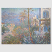 Claude Monet - Villas in Bordighera Seidenpapier (Vorderseite)