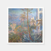 Claude Monet - Villas in Bordighera Serviette (Vorderseite)