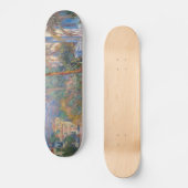 Claude Monet - Villas in Bordighera Skateboard (Vorderseite)