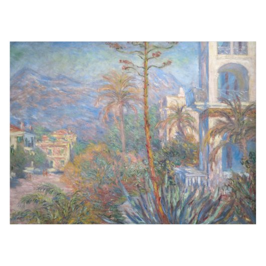 Claude Monet - Villas in Bordighera Tischdecke (Vorderseite (Horizontal))