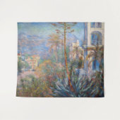 Claude Monet - Villas in Bordighera Wandteppich (Vorderseite (Horizontal))