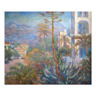 Claude Monet - Villen in Bordighera Fotodruck