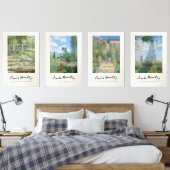 Claude Monet Vintag Masterworks Bilderwand Sets (Schlafzimmer)