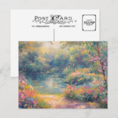 Claude Monet Vintag Postcard Postkarte (Vorne/Hinten)