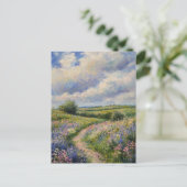 Claude Monet Vintag Postcard Postkarte (Stehend Vorderseite)