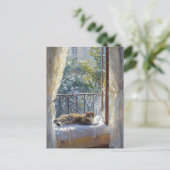 Claude Monet Vintag Postcard Postkarte (Stehend Vorderseite)