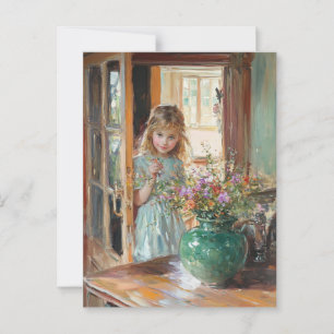 Claude Monet Vintag Postcard Postkarte