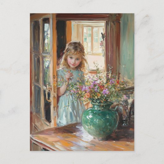 Claude Monet Vintag Postcard Postkarte (Vorderseite)