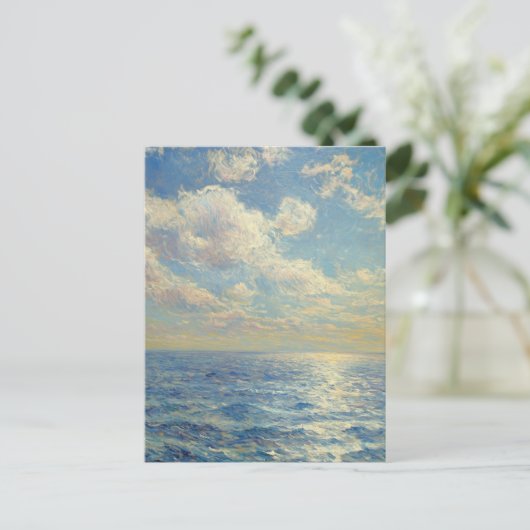 Claude Monet Vintag Postcard Postkarte (Stehend Vorderseite)