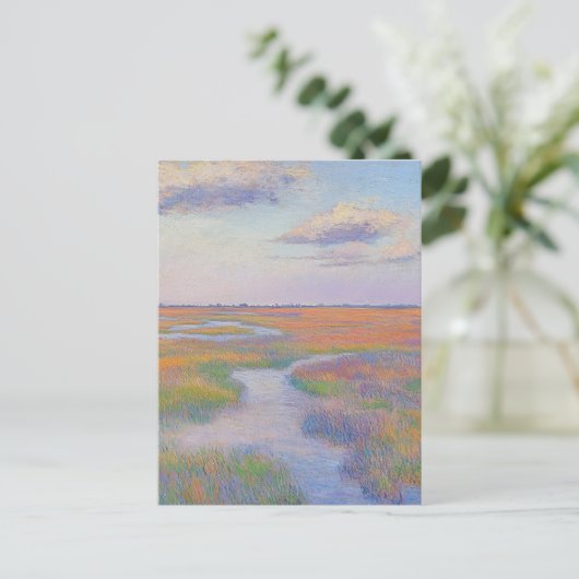 Claude Monet Vintag Postcard Postkarte (Stehend Vorderseite)