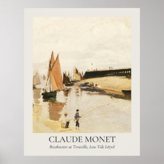 Claude Monet Vintag Wall Art 11x14 Verhältnis Poster