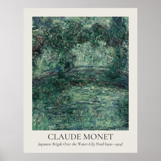 Claude Monet Vintag Wall Art 11x14 Verhältnis Poster (Vorne)