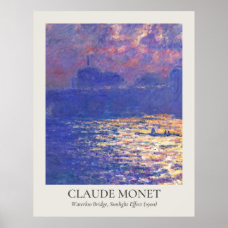 Claude Monet Vintag Wall Art 11x14 Verhältnis Poster