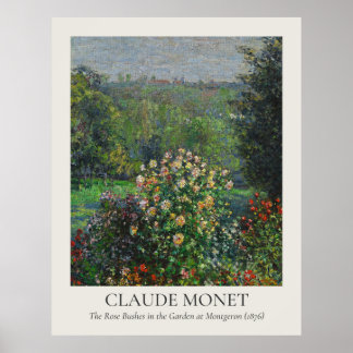 Claude Monet Vintag Wall Art 11x14 Verhältnis Poster