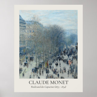 Claude Monet Vintag Wall Art 11x14 Verhältnis Poster