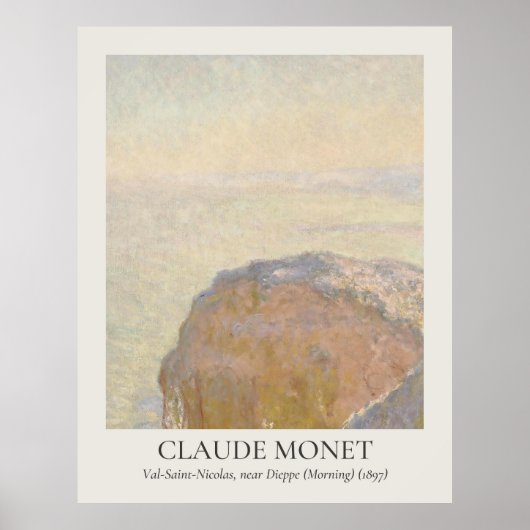 Claude Monet Vintag Wall Art 11x14 Verhältnis Poster (Vorne)