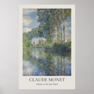 Claude Monet Vintag Wall Art 2x3 Verhältnis Poster