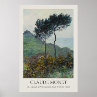 Claude Monet Vintag Wall Art 2x3 Verhältnis Poster