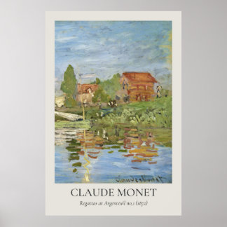 Claude Monet Vintag Wall Art 2x3 Verhältnis Poster