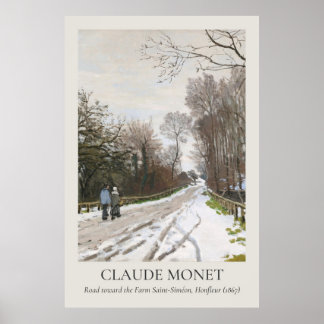 Claude Monet Vintag Wall Art 2x3 Verhältnis Poster