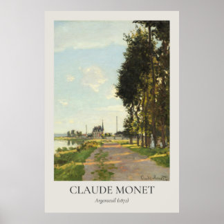 Claude Monet Vintag Wall Art 2x3 Verhältnis Poster