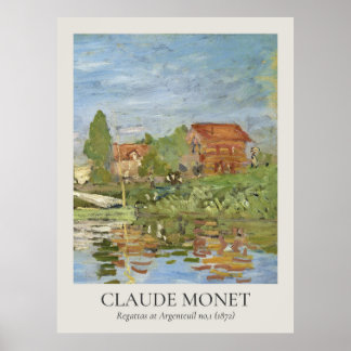 Claude Monet Vintag Wall Art 3x4 Verhältnis Poster