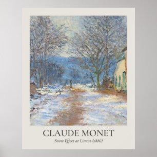 Claude Monet Vintag Wall Art 4x5 Verhältnis Poster