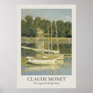 Claude Monet Vintag Wall Art ISO Verhältnis Poster
