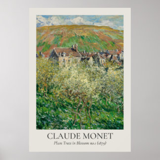 Claude Monet Vintag Wall Art ISO Verhältnis Poster