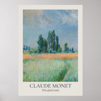 Claude Monet Vintag Wall Art ISO Verhältnis Poster